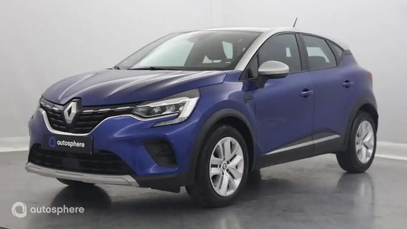 Bleu Utilisé 2021 Renault Captur Zen SUV | 12 999 € (Bon prix) - Image 1/4