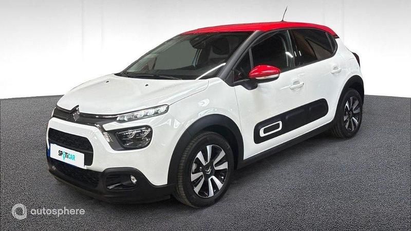 Blanc Utilisé 2023 Citroën C3 Shine Citadine | 14 988 € (Prix juste) - Image 1/4