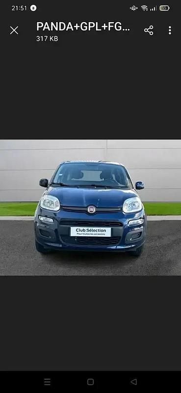 Occasion 2019 Fiat Panda Easy Berline | 8 700 € (Prix juste) - Image 1/4