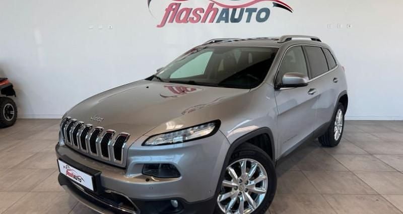 Gris Utilisé 2015 Jeep Cherokee Limited SUV | 14 900 € (Prix assez cher) - Image 1/4