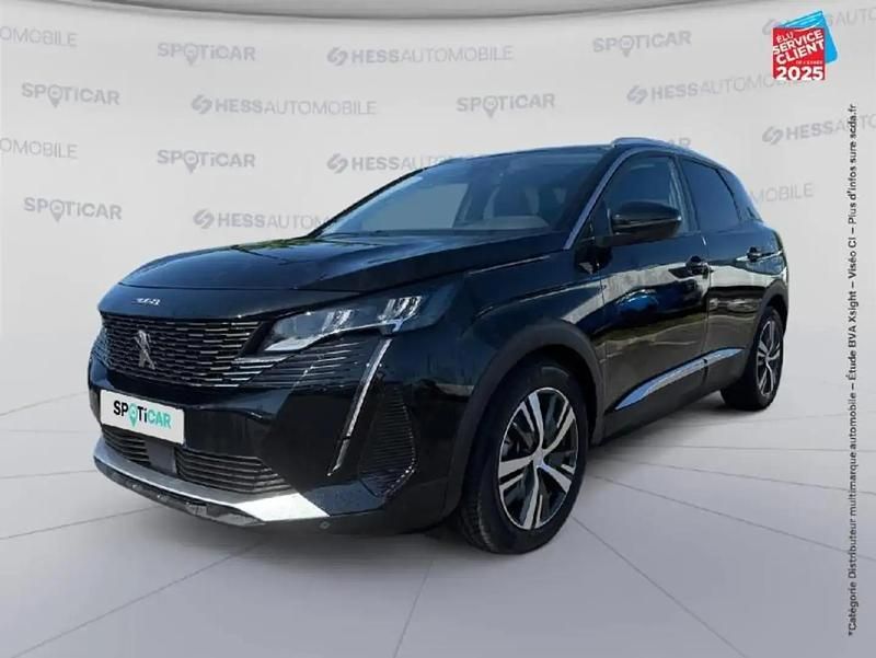 Noir Utilisé 2021 Peugeot 3008 SUV | 21 999 € (Prix juste) - Image 1/4