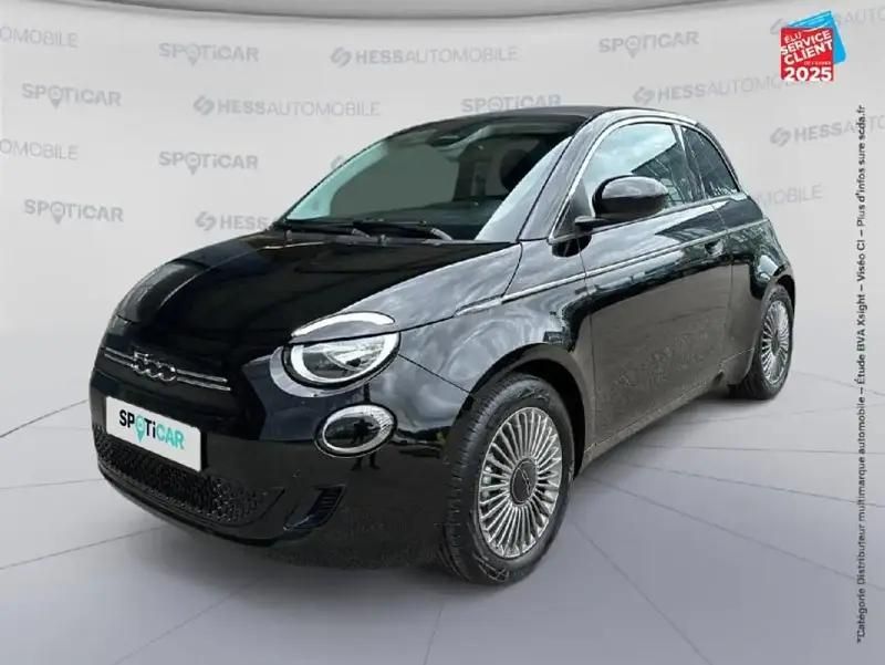 Noir Nouvelle 2024 Fiat 500C Style Cabriolet | 26 999 € (Prix cher) - Image 1/4