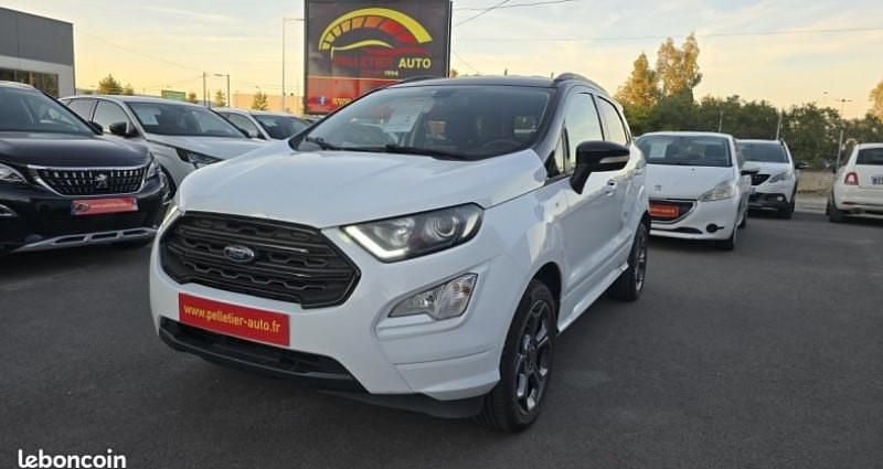 Blanc Utilisé 2018 Ford Ecosport ST-Line SUV | 10 490 € (Prix juste) - Image 1/4