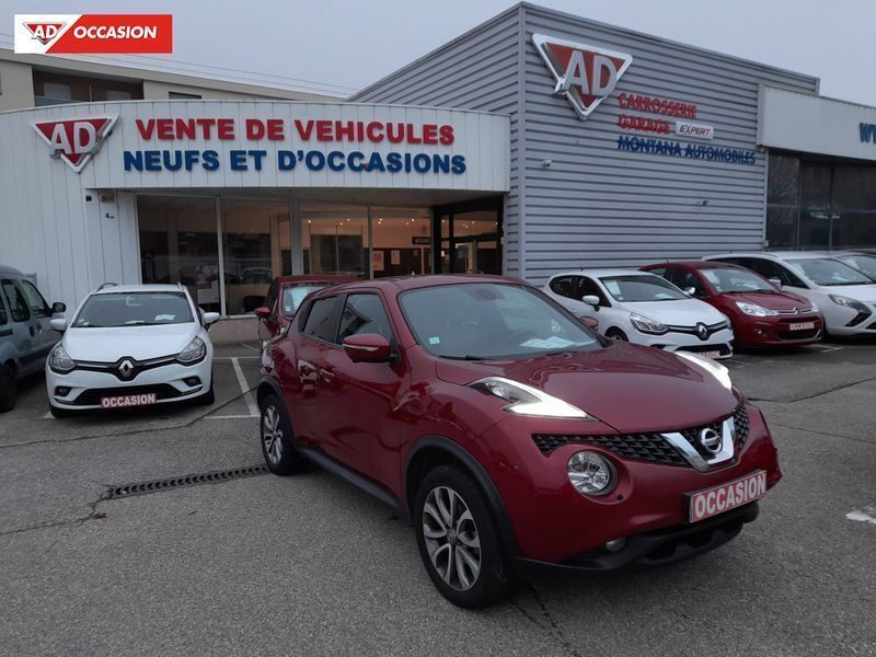 Rouge Utilisé 2017 Nissan Juke Tekna SUV | 13 990 € (Prix juste) - Image 1/4