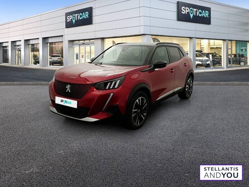 Rouge Utilisé 2023 Peugeot e-2008 GT SUV | 22 190 € (Prix juste) - Image 1/4