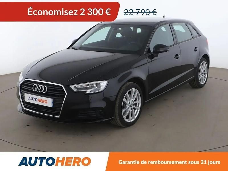 Noir Utilisé 2020 Audi A3 Sportback Berline | 20 490 € - Image 1/2