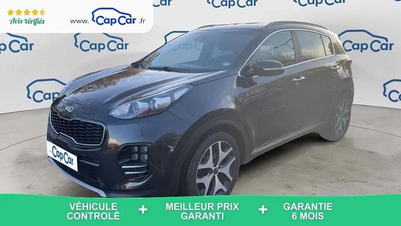 Noir Utilisé 2018 Kia Sportage GT-Line SUV | 12 990 € (Bon prix) - Image 1/4