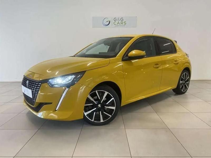 Jaune Utilisé 2020 Peugeot 208 Allure Citadine | 14 990 € (Prix assez cher) - Image 1/4