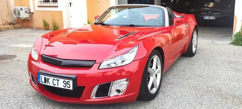 Rouge Utilisé 2007 Opel GT Cabriolet | 18 900 € - Image 1/4
