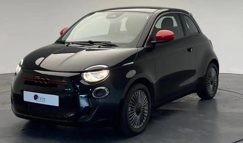 Noir Occasion 2022 Fiat 500e Red Berline | 10 990 € (Super prix) - Image 1/4