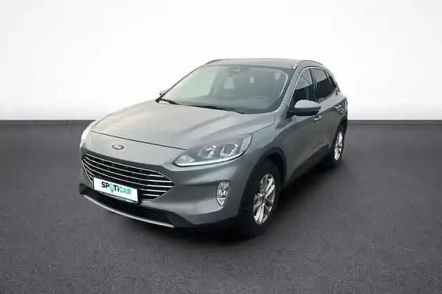 Gris Occasion 2021 Ford Kuga SUV | 22 490 € (Super prix) - Image 1/4