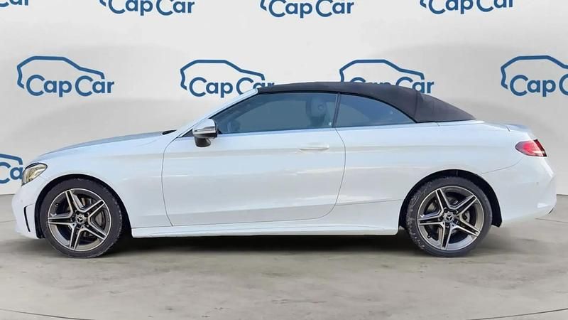 Occasion Mercedes 220 AMG line 194 ch (142 kW) 2019 Blanc Cabriolet