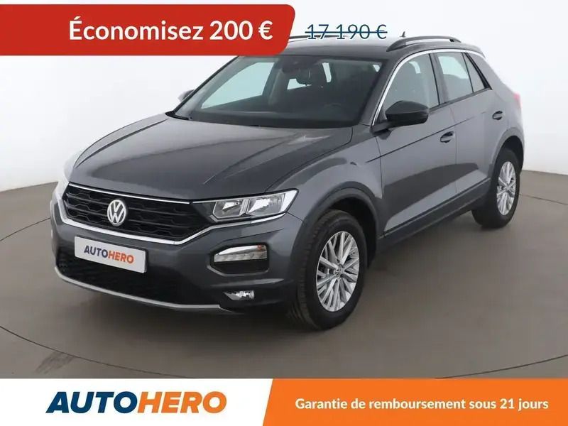 Gris Utilisé 2018 VW T-Roc LOUNGE SUV | 16 990 € (Prix juste) - Image 1/2