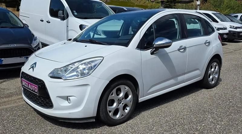 Blanc Utilisé 2013 Citroën C3 Exclusive Citadine | 5 490 € - Image 1/4
