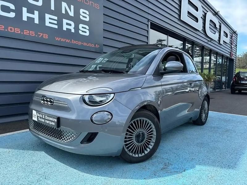 Gris Utilisé 2022 Fiat 500C Cabriolet | 15 990 € (Bon prix) - Image 1/4