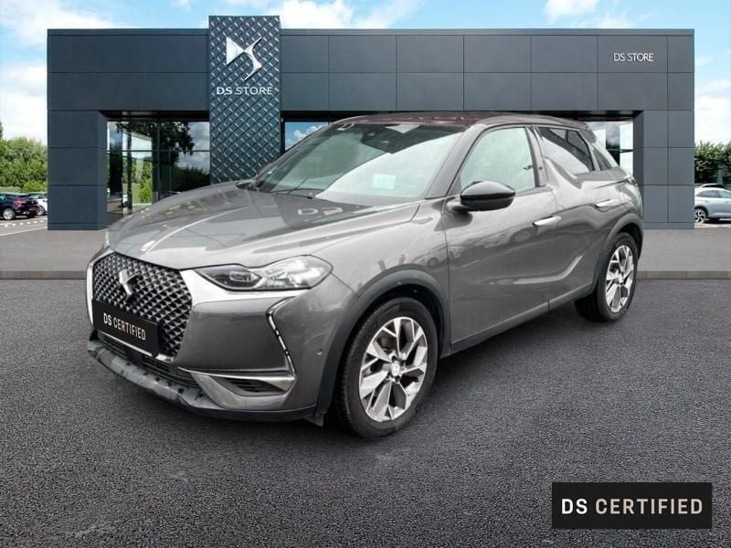 Gris Utilisé 2021 DS Automobiles DS3 Crossback E-Tense Grand Chic SUV | 18 990 € (Bon prix) - Image 1/3