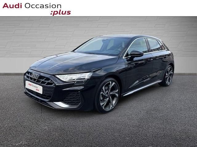 Noir mythic métallisé Occasion 2025 Audi A3 S-Line | 34 890 € (Prix juste) - Image 1/4