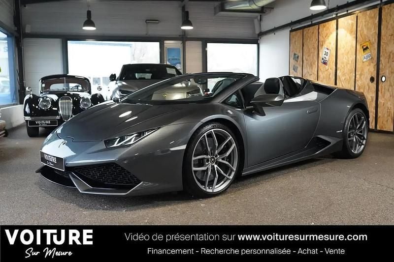 Gris Occasion 2016 Lamborghini Huracán Cabriolet | 232 990 € (Super prix) - Image 1/4