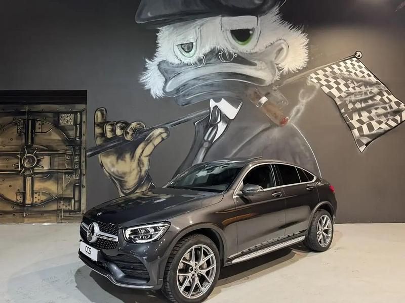 Occasion Mercedes GLC300e AMG line 321 ch (236 kW) 2021 Gris Coupé