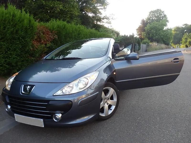 Gris Utilisé 2007 Peugeot 307 CC Sport Cabriolet | 6 500 € - Image 1/4