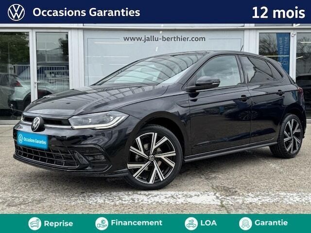 Noir Utilisé 2022 VW Polo R-line | 18 490 € (Prix juste) - Image 1/4