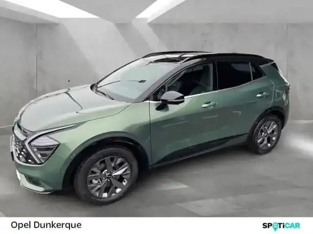 Vert bornéo métallisé/toit noir Occasion 2024 Kia Sportage GT-Line SUV | 33 990 € (Prix juste) - Image 1/4