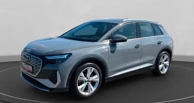 Gris Occasion 2022 Audi Q4 e-tron S-Line SUV | 27 990 € (Super prix) - Image 1/4