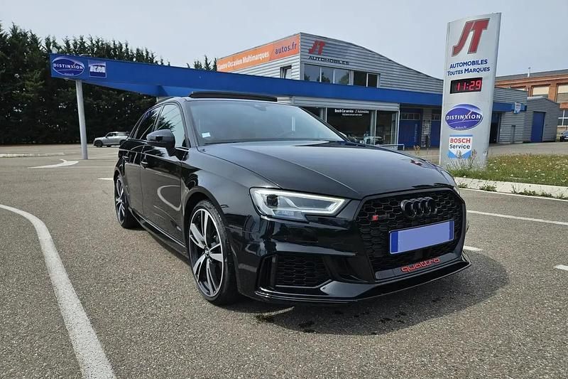 Noir Occasion 2019 Audi RS3 Sportback Sport Citadine | 55 990 € (Prix cher) - Image 1/4