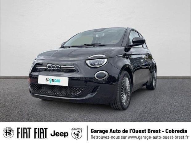 Noir Utilisé 2023 Fiat 500e Citadine | 13 990 € (Super prix) - Image 1/4