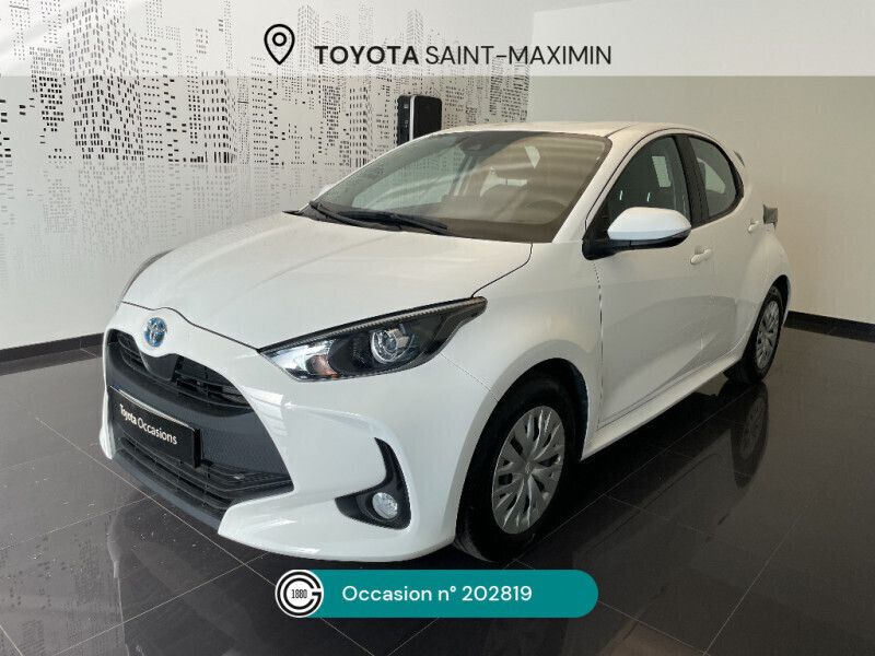 Blanc Utilisé 2022 Toyota Yaris Hybrid Business Edition Citadine | 19 290 € (Bon prix) - Image 1/4
