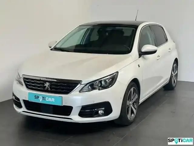 Blanc nacré Occasion 2020 Peugeot 308 S Berline | 12 990 € (Prix juste) - Image 1/4