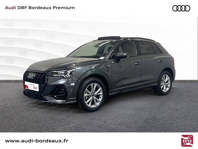 Gris daytona nacré Occasion 2024 Audi Q3 S-Line SUV | 43 990 € (Prix assez cher) - Image 1/4
