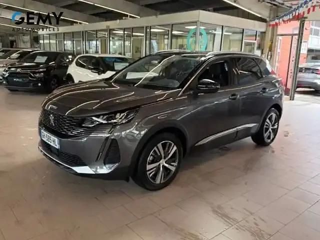Gris Utilisé 2022 Peugeot 3008 S | 22 790 € (Prix juste) - Image 1/4