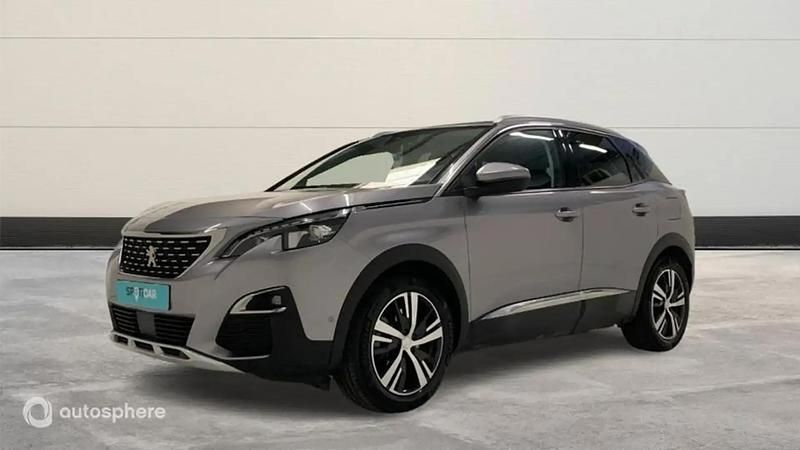Gris Utilisé 2020 Peugeot 3008 Allure SUV | 20 999 € (Prix juste) - Image 1/4
