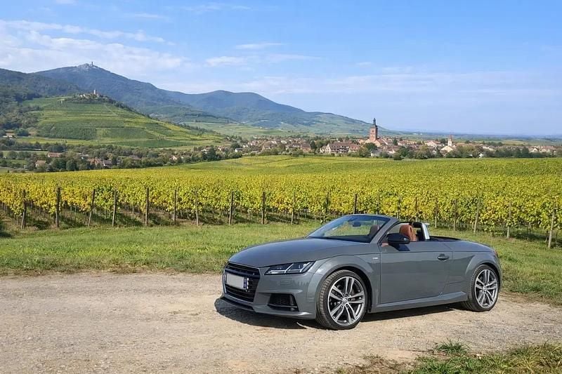 Occasion Audi TT S-Line 179 ch (131 kW) 2017 Gris Cabriolet