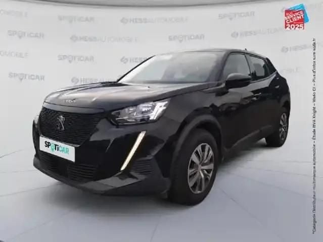 Noir Utilisé 2021 Peugeot 2008 Active SUV | 12 999 € (Bon prix) - Image 1/4