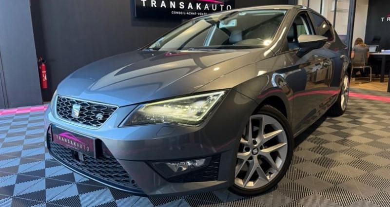 Gris Utilisé 2015 Seat Leon FR Berline | 11 490 € (Super prix) - Image 1/4