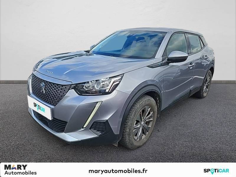 Gris Utilisé 2021 Peugeot e-2008 Active SUV | 21 490 € (Prix cher) - Image 1/4