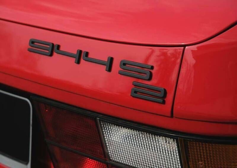 Rouge Utilisé 1990 Porsche 944 S2 Cabriolet | 35 000 € - Image 1/4