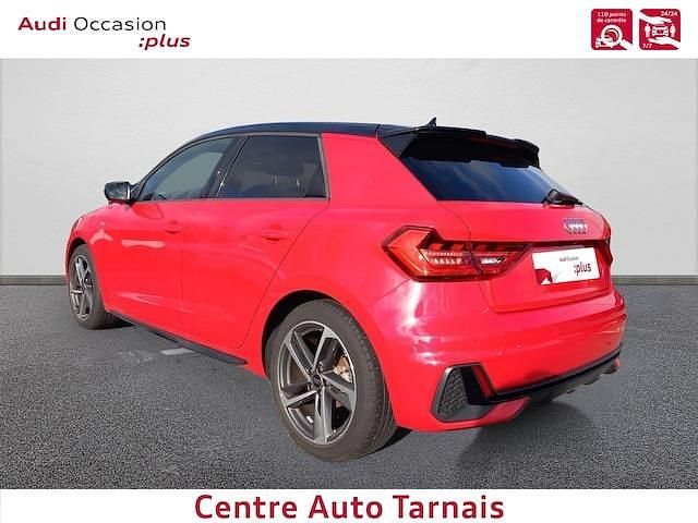 Occasion Audi A1 Sportback S-line plus 116 ch (85 kW) 2025 Rouge progressif métallisé noir mythe métallisé Citadine