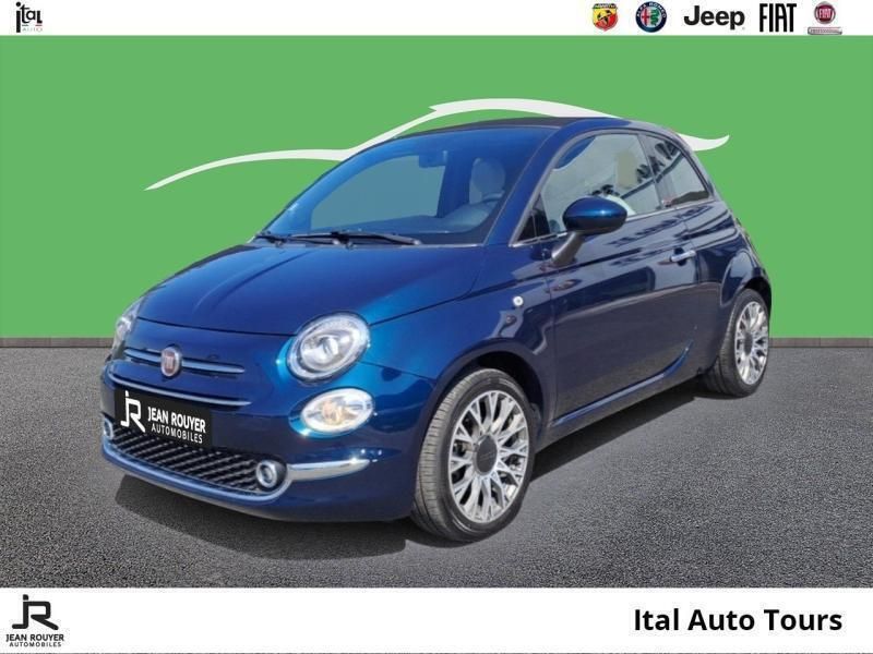 Bleu Utilisé 2020 Fiat 500C Star Cabriolet | 13 580 € (Prix juste) - Image 1/3