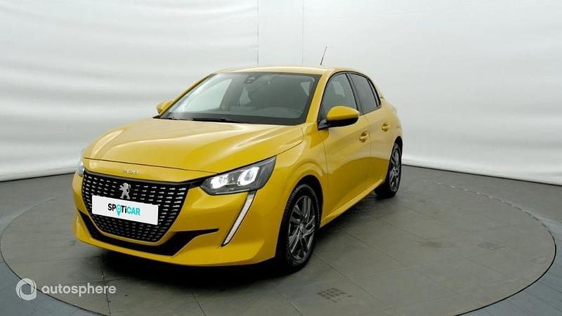 Jaune Utilisé 2021 Peugeot 208 Style Citadine | 12 229 € (Prix juste) - Image 1/4
