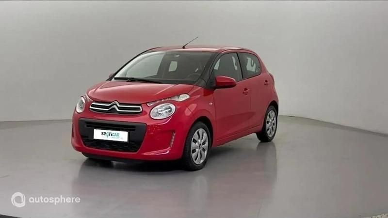 Rouge Utilisé 2021 Citroën C1 Feel Citadine | 9 799 € (Prix juste) - Image 1/4