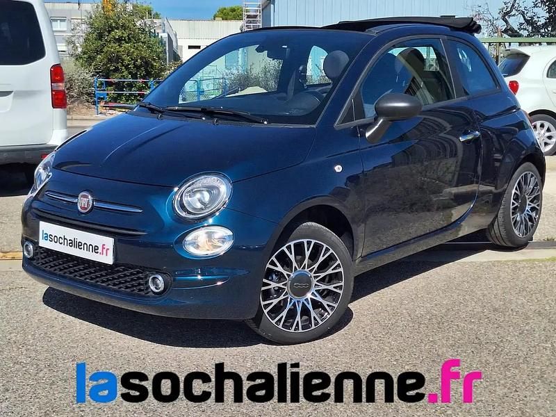 Bleu Utilisé 2024 Fiat 500C S Cabriolet | 16 390 € (Prix assez cher) - Image 1/4