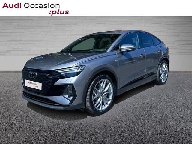 Gris typhon métallisé Nouvelle 2025 Audi Q4 Sportback e-tron S-Line SUV | 66 900 € - Image 1/4