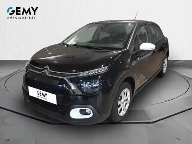 Noir Occasion 2023 Citroën C3 PureTech Berline | 10 990 € (Bon prix) - Image 1/4