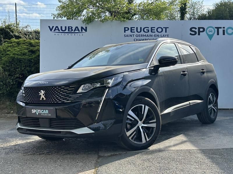 Noir Utilisé 2021 Peugeot 3008 S SUV | 22 490 € (Prix assez cher) - Image 1/4