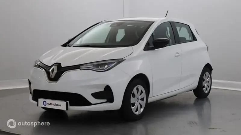 Blanc Utilisé 2021 Renault Zoe Business Citadine | 13 499 € (Prix juste) - Image 1/4