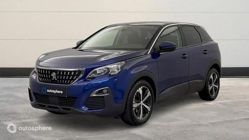 Bleu Utilisé 2020 Peugeot 3008 Active SUV | 16 999 € (Bon prix) - Image 1/4