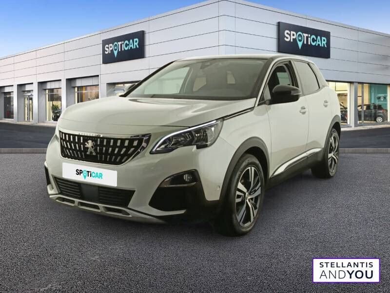 Blanc Utilisé 2019 Peugeot 3008 Allure | 15 590 € (Bon prix) - Image 1/4